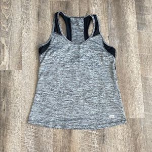 Marika grey and black tank